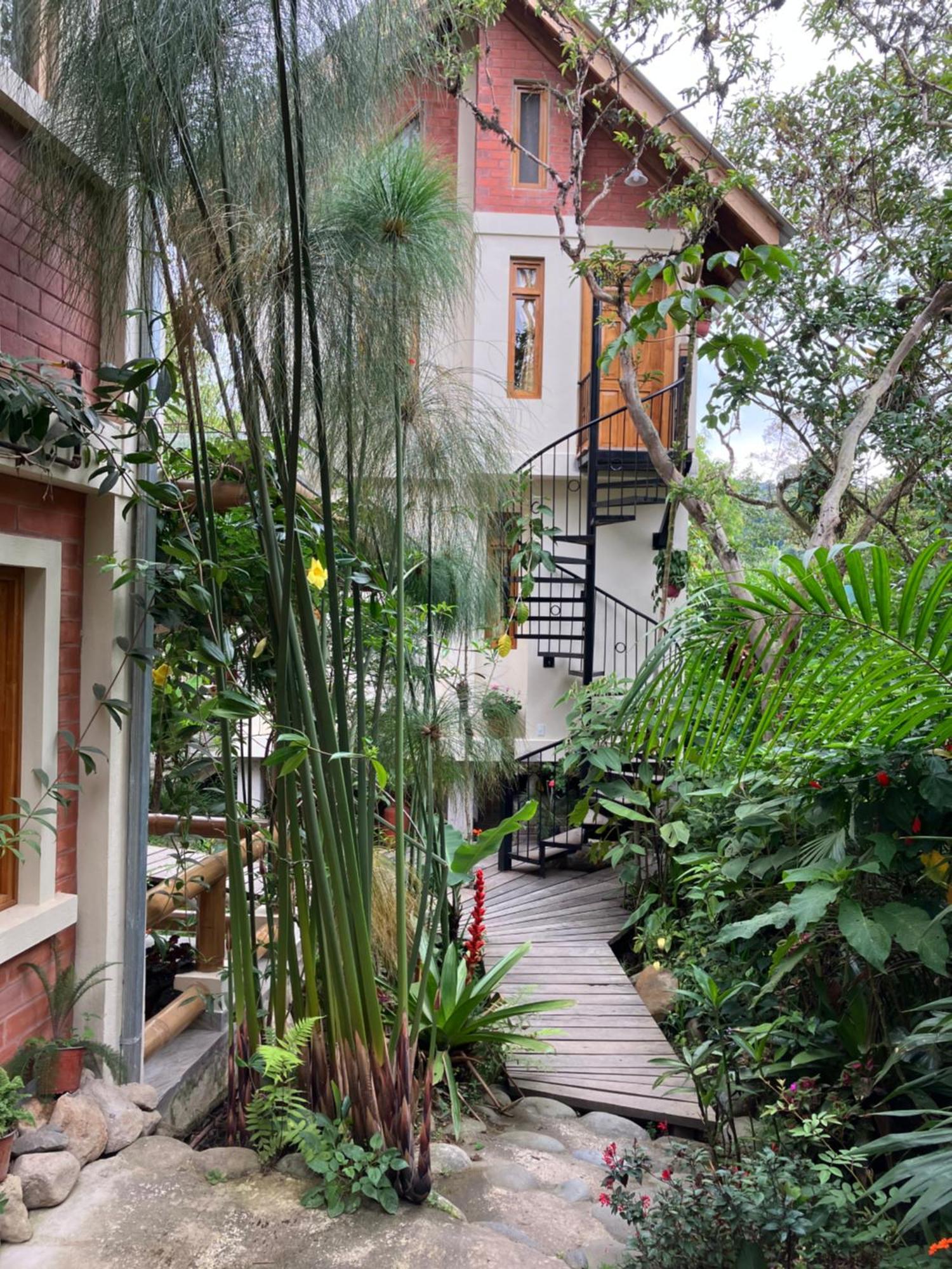 Bed and Breakfast Casa Del Rio En Миндо Экстерьер фото